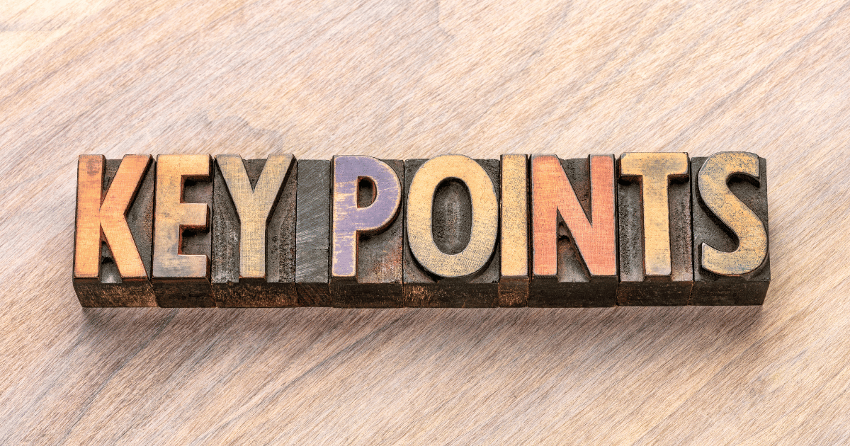 キーポイント